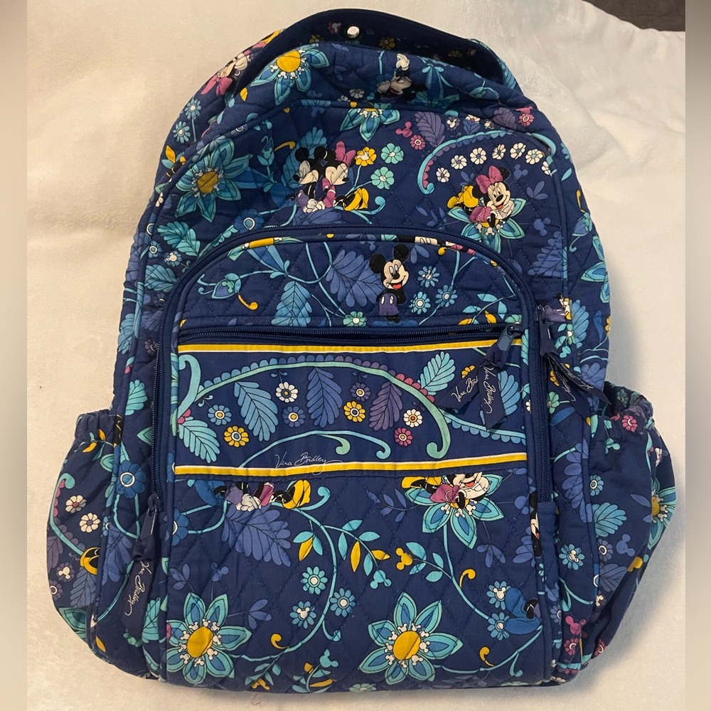Vera Bradley Disney special edition bright blue backpack!